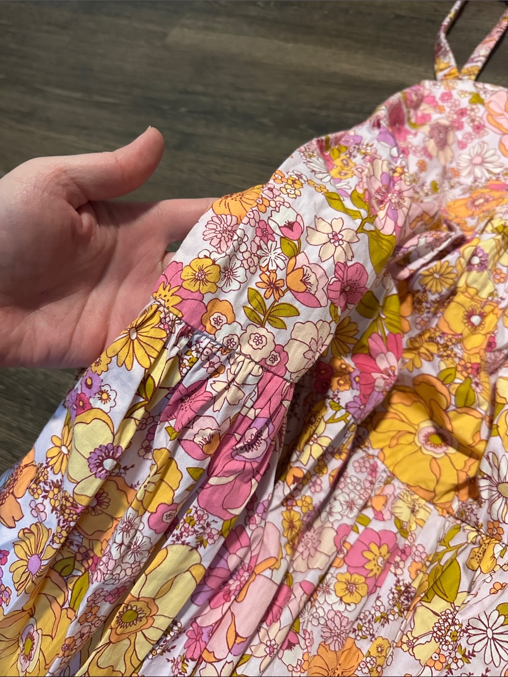 EUC FREE PEOPLE PARK SLOPE MAXI DRESS - Picture 4 of 6